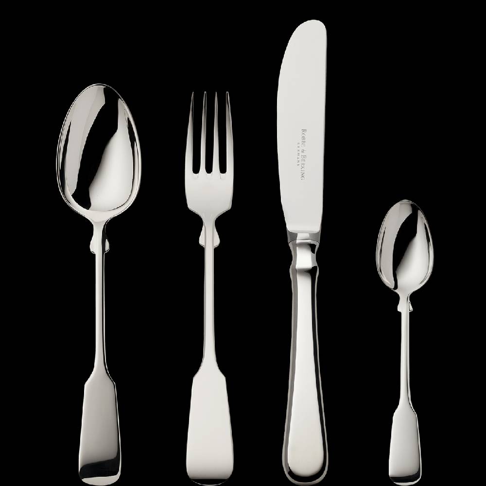 Robbe & Berking Spaten 4 tlg. Kinderbesteck (925 Sterlingsilber)