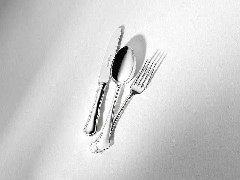 Robbe & Berking Alt-Chippendale 3 tlg. Kinderbesteck (925 Sterlingsilber) Vatertagsangebot