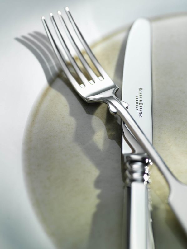 Robbe & Berking Alt-Spaten Serviettenring (150g massiv versilbert) Tiefpreis