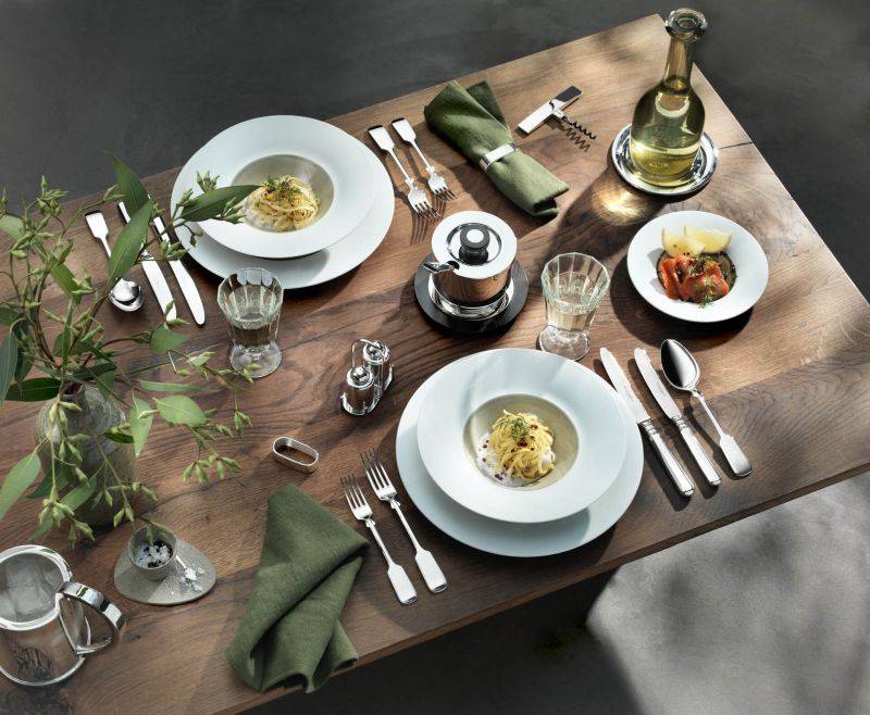 Robbe & Berking Alt-Spaten Serviettenring (150g massiv versilbert) Tiefpreis