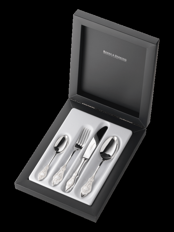 Robbe & Berking Ostfriesen 4 tlg. Kinderbesteck (925 Sterlingsilber) JETZT KAUFEN