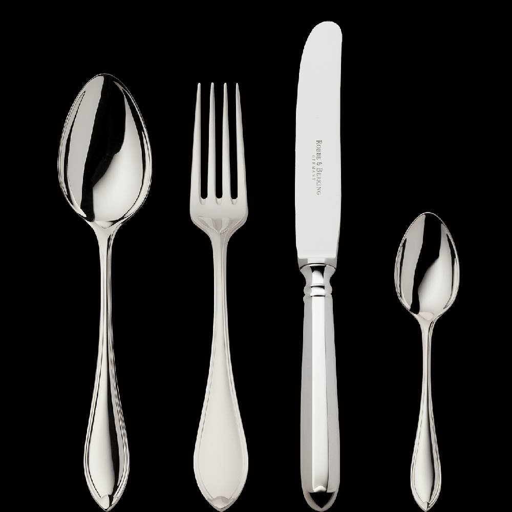 Robbe & Berking Navette 4 tlg. Kinderbesteck (925 Sterlingsilber)
