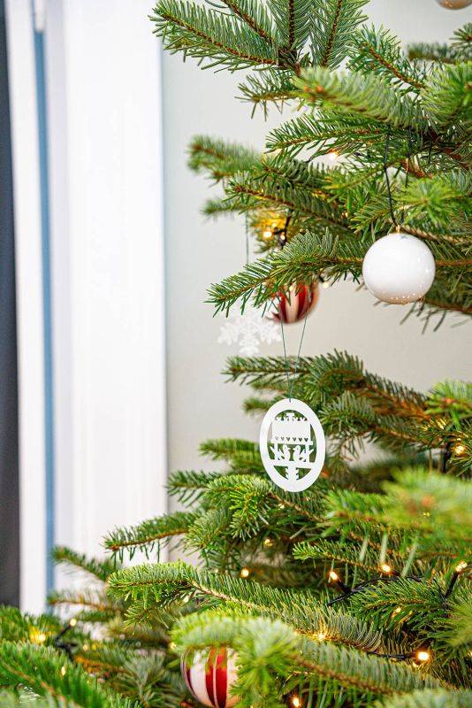 Robbe & Berking Weihnachtsschmuck Vogelhaus (90g versilbert) Kostenloser Versand