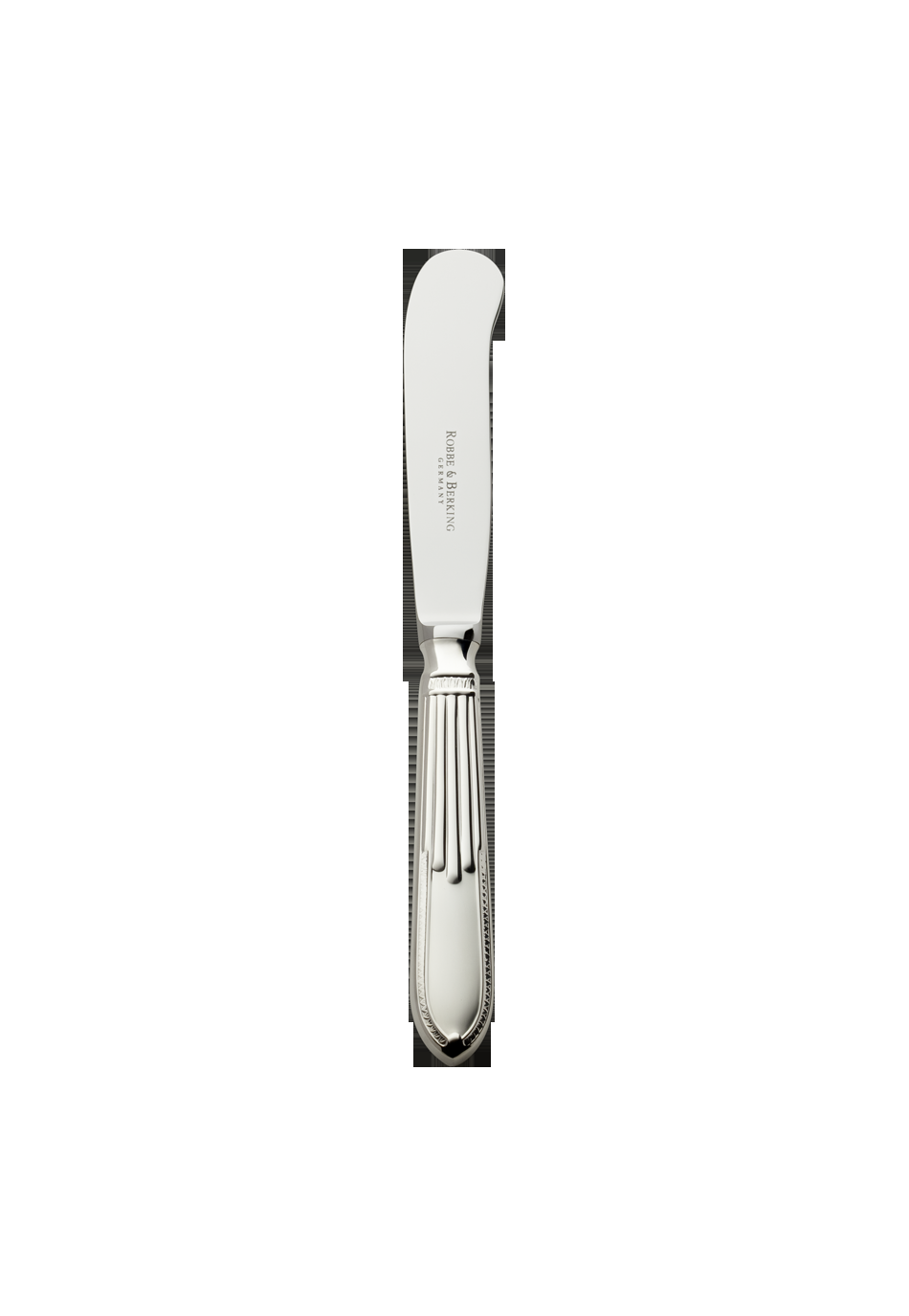 Robbe & Berking Belvedere Buttermesser mit Stahlklinge (150g massiv versilbert) Sonderangebot