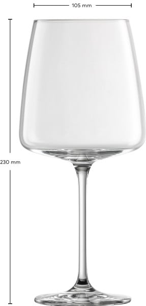 Schott Zwiesel Weinglas samtig & üppig Vivid Senses Neueste Stile