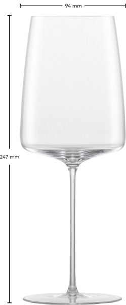 Schott Zwiesel Weinglas kraftvoll & würzig Simplify Vierteljährliche Förderung