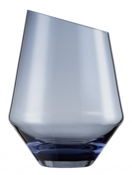 Schott Zwiesel Vase / Windlicht klein blau Diamonds