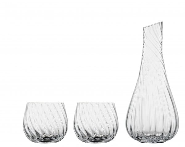 Schott Zwiesel Karaffe und Becher Set Manoa Auslauf