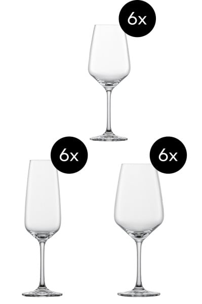 Schott Zwiesel 18-tlg- Gläserset Tulip Kostenloser Versand international