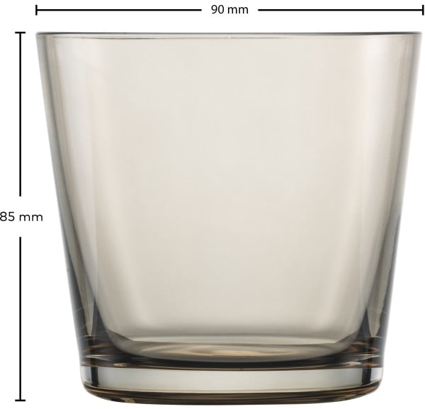 Schott Zwiesel Wasserglas klein Taupe Together Preisnachlass