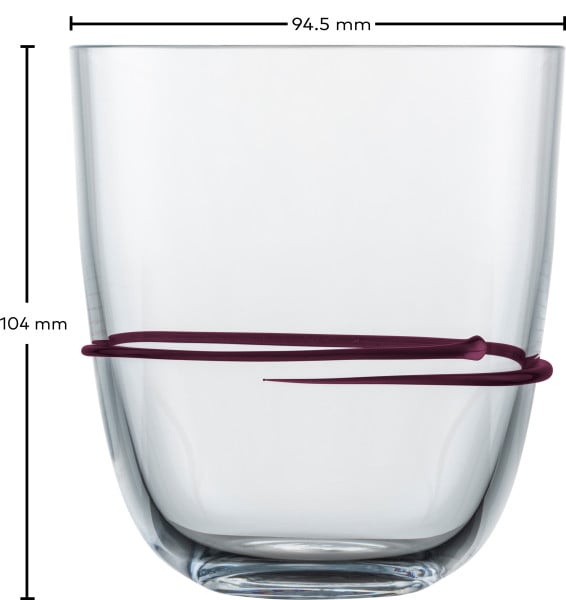 Schott Zwiesel Becher aubergine Aura Günstiger Verkauf