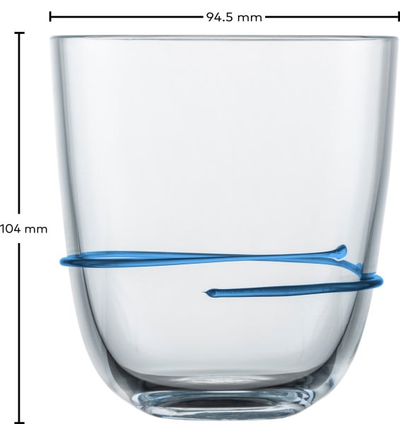 Schott Zwiesel Becher blau Aura Blitzverkäufe