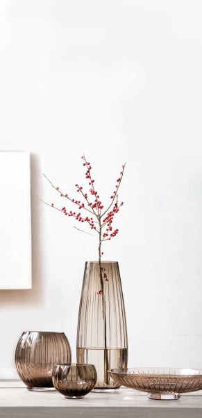 Schott Zwiesel Windlicht smoky brown Signum Begrenztes Angebot