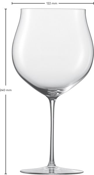 Schott Zwiesel Burgunder Grand Cru Rotweinglas Enoteca Räumungsverkauf