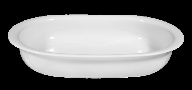 Seltmann Weiden Lukullus Auflaufform oval 34 cm weiß zollfrei
