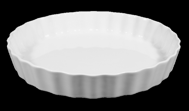 Seltmann Weiden Lukullus Backform rund 30 cm weiß Fabrikladen