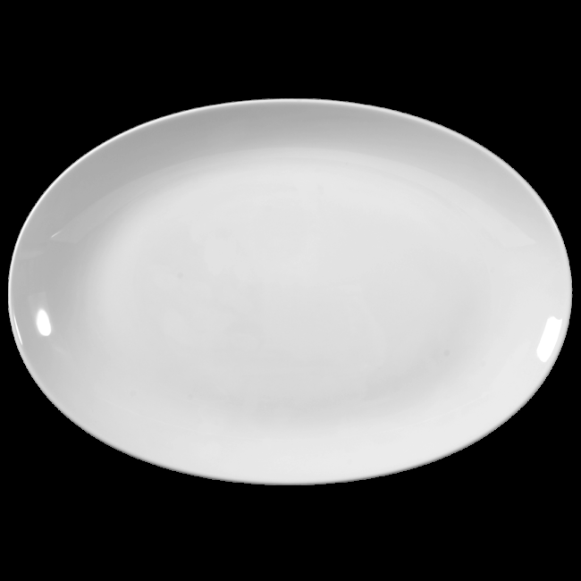 Seltmann Weiden Rondo / Liane Platte oval 38 cm weiß Vatertagsangebot