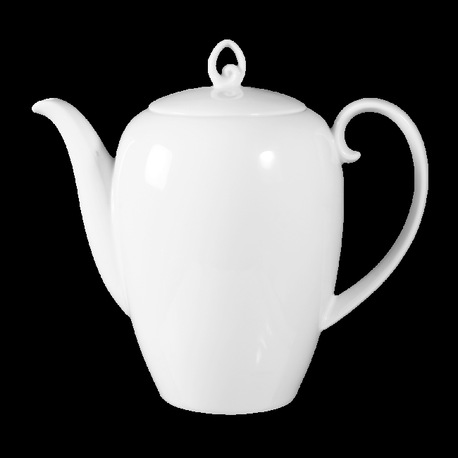 Seltmann Weiden Rondo / Liane Kaffeekanne 6 Personen weiß Blitzangebot