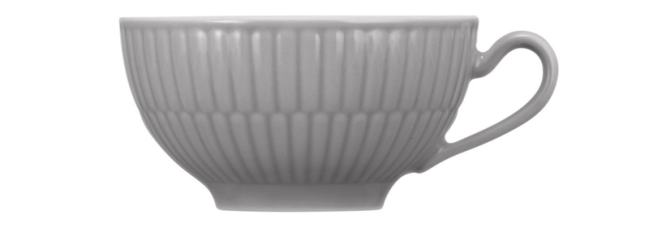 Seltmann Weiden Amina Teetasse 0,14 l Silbergrau Fabrikverkauf