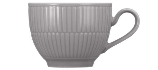 Seltmann Weiden Amina Kaffeetasse 0,25 l Silbergrau Kostenloser Versand