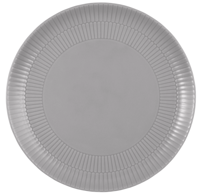 Seltmann Weiden Amina Speiseteller rund 27,5 cm Silbergrau Versandkostenfrei
