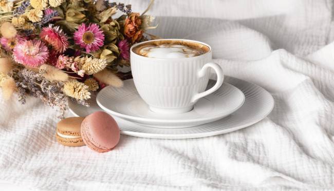 Seltmann Weiden Amina Kaffeeservice 18-teilig weiß Black Friday