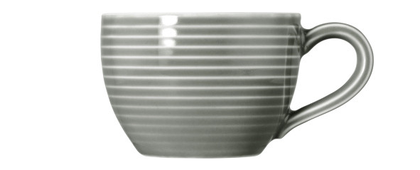 Seltmann Weiden Beat Espressotasse 0,11 l mit Relief Perlgrau Kostenlose Rückgabe