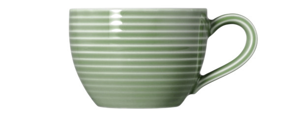 Seltmann Weiden Beat Espressotasse 0,11 l mit Relief Salbeigrün Begrenzte Freigabe