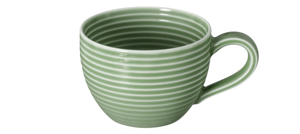 Seltmann Weiden Beat Espressotasse 0,11 l mit Relief Salbeigrün Begrenzte Freigabe