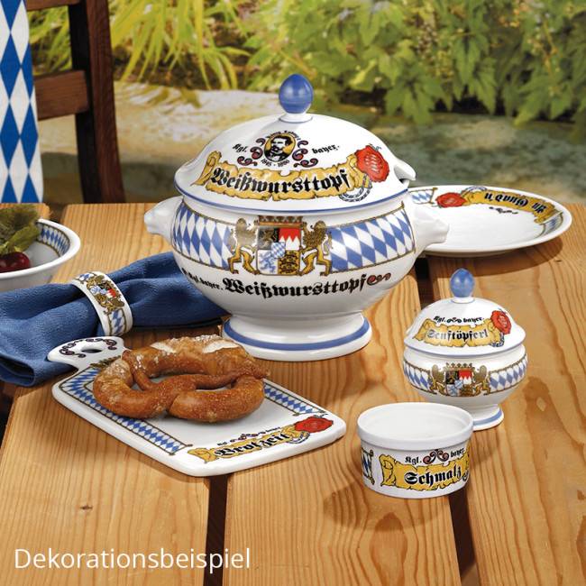 Seltmann Weiden Compact Terrine Löwenkopf mit Deckel "Weißwursttopf" 3,00 l Bayern Muttertagsangebot
