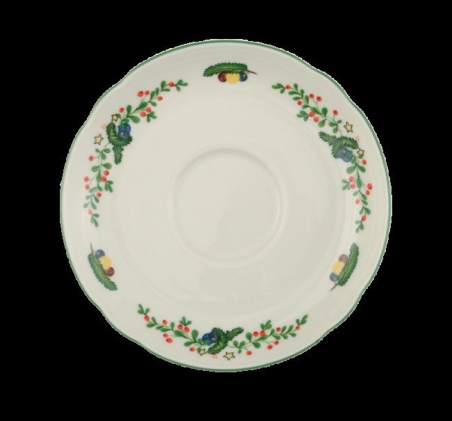 Seltmann Weiden Marie-Luise Untertasse zur Teetasse 13 cm Weihnachten