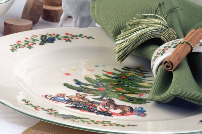 Seltmann Weiden Marie-Luise Frühstücksteller 20 cm Weihnachten Lagerräumung