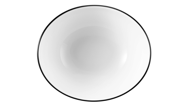 Seltmann Weiden Modern Life Suppenschale oval 16 cm Black Line Kauf eins, bekomm eins gratis