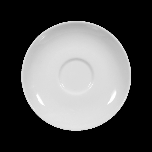 Seltmann Weiden Rondo / Liane Untertasse zur Moccatasse 12 cm weiß Auslauf