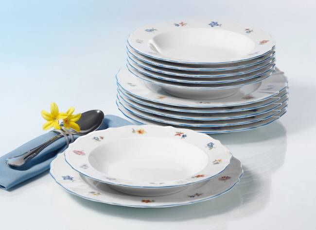 Seltmann Weiden Sonate Tafelservice 12-teilig Nostalgie Fabrik Onlineshop