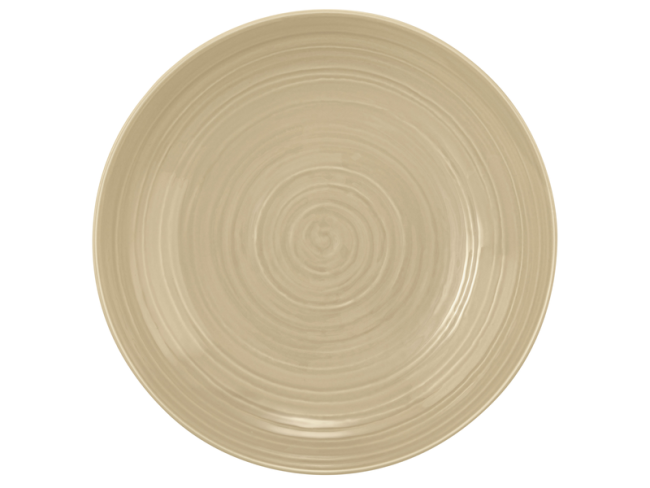 Seltmann Weiden Terra Coupteller tief 26 cm Sandbeige uni Lagerräumung