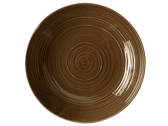 Seltmann Weiden Terra Coupteller tief 26 cm Erdbraun uni Online Outlet