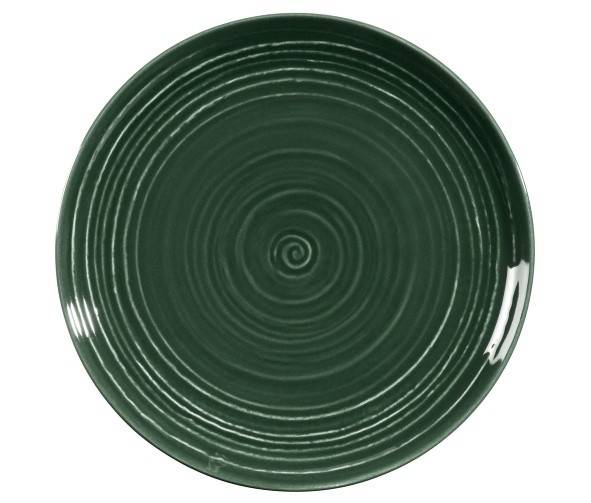 Seltmann Weiden Terra Frühstücksteller rund 22,5 cm Moosgrün Räumungsverkauf