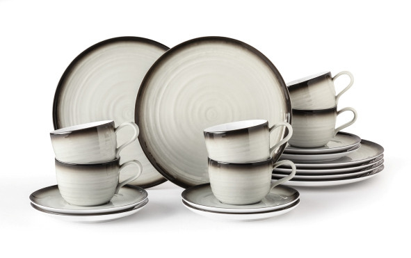 Seltmann Weiden Terra Kaffeeservice 18-teilig Corso Super Sparpreis