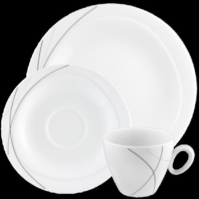 Seltmann Weiden Trio Kaffeeservice 18-teilig Highline