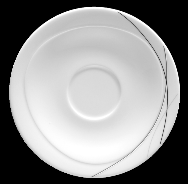 Seltmann Weiden Trio Untertasse zur Frühstückstasse 17,5 cm Highline