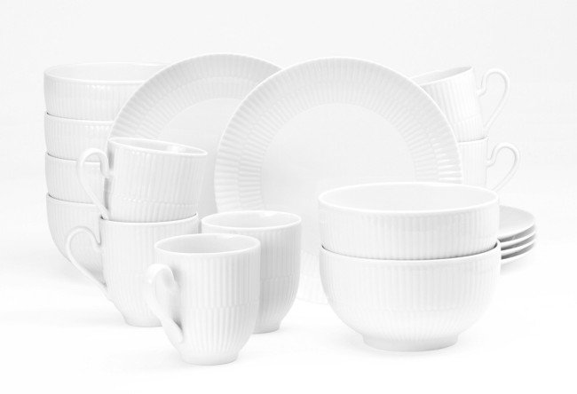 Seltmann Weiden Amina Frühstück-Set 18 tlg. weiß Sonderangebot
