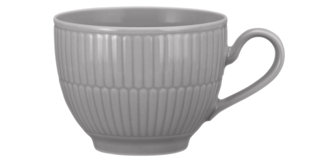 Seltmann Weiden Amina Kaffeetasse 0,25 l Silbergrau Discount Store für neue Produkte