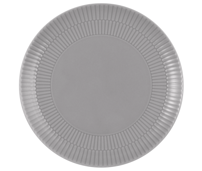 Seltmann Weiden Amina Frühstücksteller rund 22,5 cm Silbergrau Kostenloser Versand international