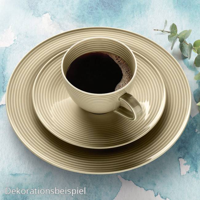 Seltmann Weiden Beat Kaffeeservice 18-teilig Color Glaze Sandbeige 50% Rabatt für begrenzte Zeit