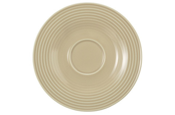 Seltmann Weiden Beat Kombi-Untertasse klein 13,5 cm Color Glaze Sandbeige Verkauf