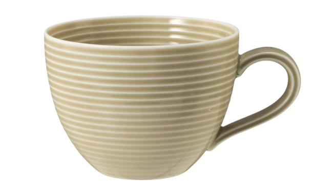 Seltmann Weiden Beat Kaffeetasse 0,26 l mit Relief Sandbeige Angebote