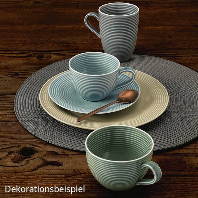 Seltmann Weiden Beat Frühstücksteller rund 23 cm Color Glaze Sandbeige Fabrikverkauf