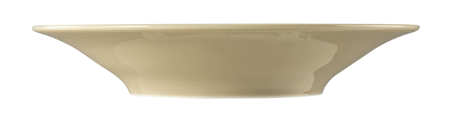 Seltmann Weiden Beat Suppenteller rund 22,5 cm Color Glaze Sandbeige Kostenloser Versand