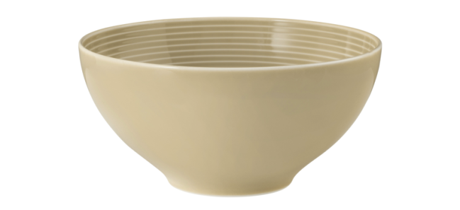 Seltmann Weiden Beat Schüssel rund 15,5 cm Color Glaze Sandbeige Limitierter Zeitrabatt